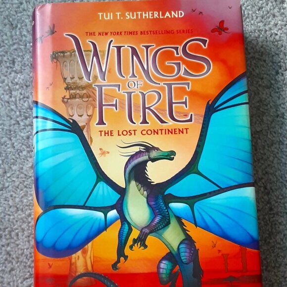 Wings of Fire by Tui T. Sutherland (Book 11, The Lost Continent, Hardcover) - Picture 1 of 4